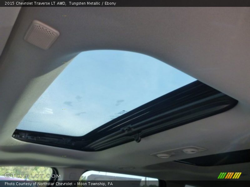 Tungsten Metallic / Ebony 2015 Chevrolet Traverse LT AWD