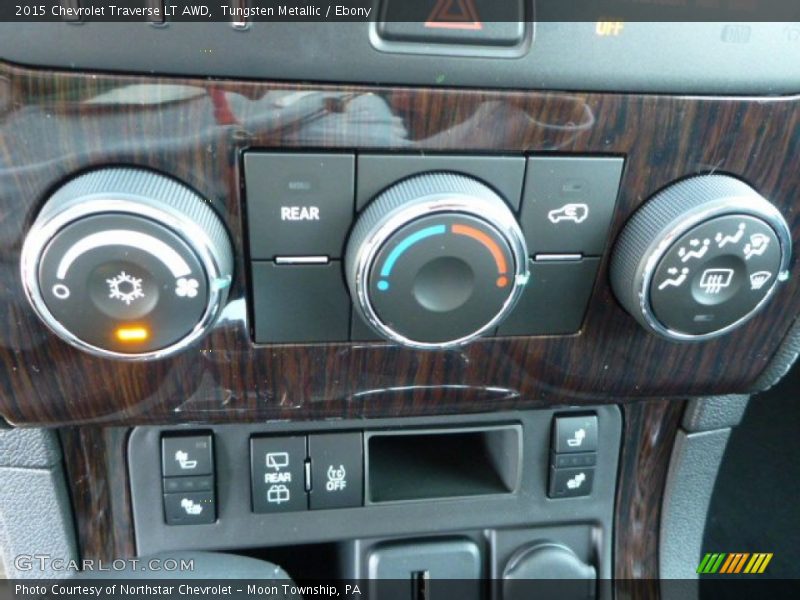 Tungsten Metallic / Ebony 2015 Chevrolet Traverse LT AWD