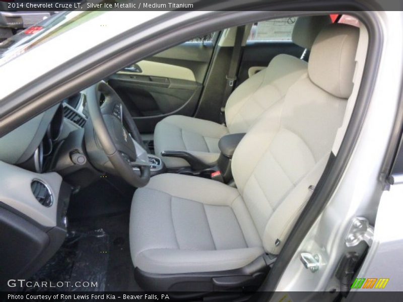 Silver Ice Metallic / Medium Titanium 2014 Chevrolet Cruze LT