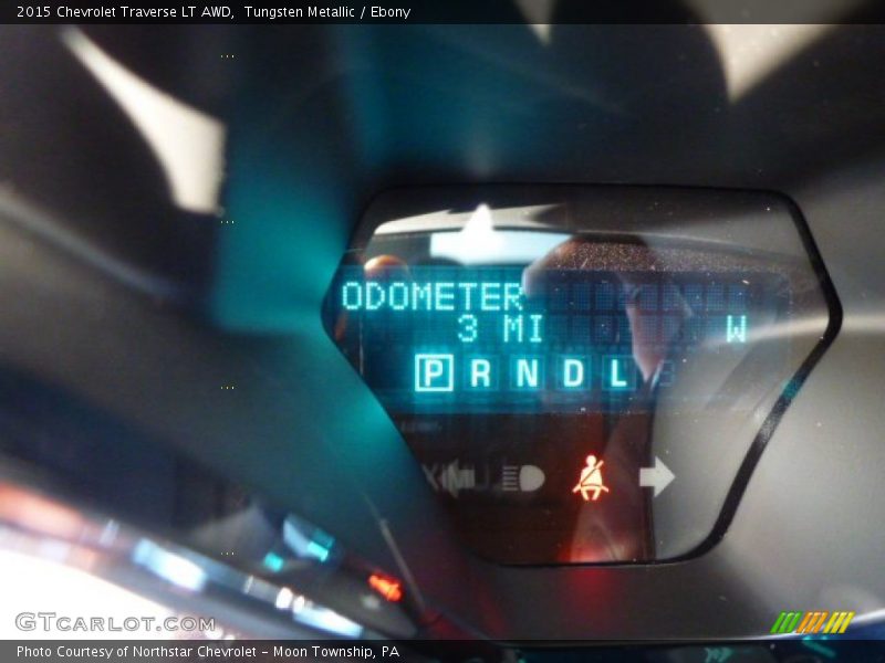 Tungsten Metallic / Ebony 2015 Chevrolet Traverse LT AWD