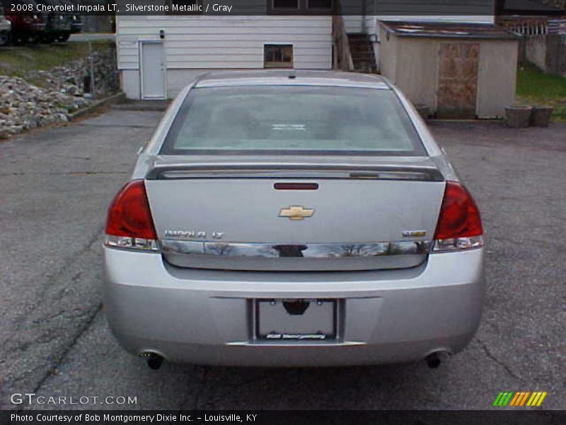 Silverstone Metallic / Gray 2008 Chevrolet Impala LT