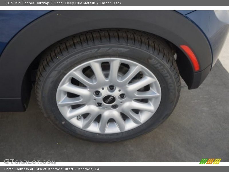 Deep Blue Metallic / Carbon Black 2015 Mini Cooper Hardtop 2 Door