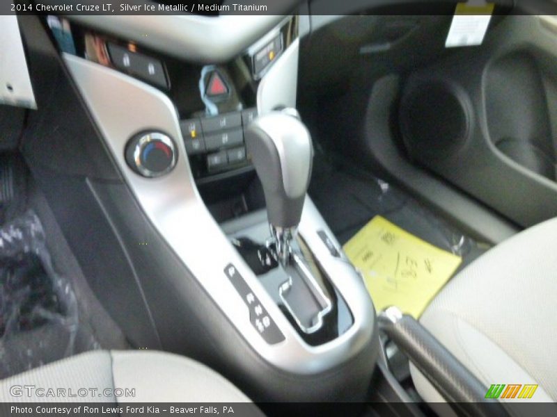Silver Ice Metallic / Medium Titanium 2014 Chevrolet Cruze LT