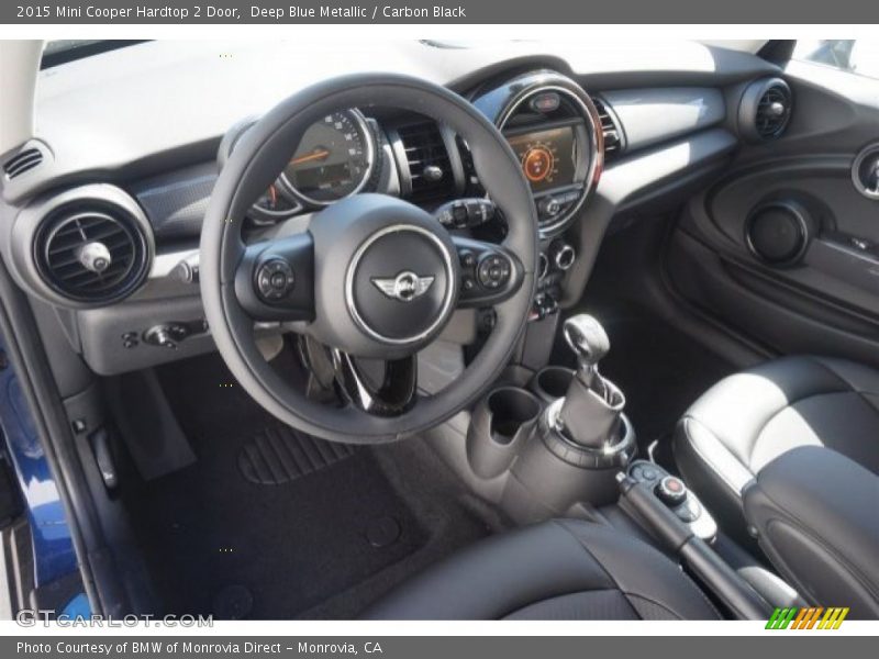 Deep Blue Metallic / Carbon Black 2015 Mini Cooper Hardtop 2 Door