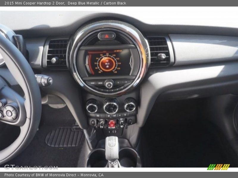 Deep Blue Metallic / Carbon Black 2015 Mini Cooper Hardtop 2 Door