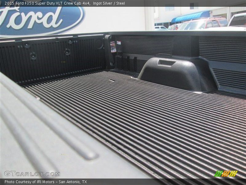 Ingot Silver / Steel 2015 Ford F350 Super Duty XLT Crew Cab 4x4