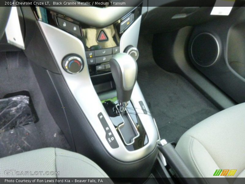Black Granite Metallic / Medium Titanium 2014 Chevrolet Cruze LT