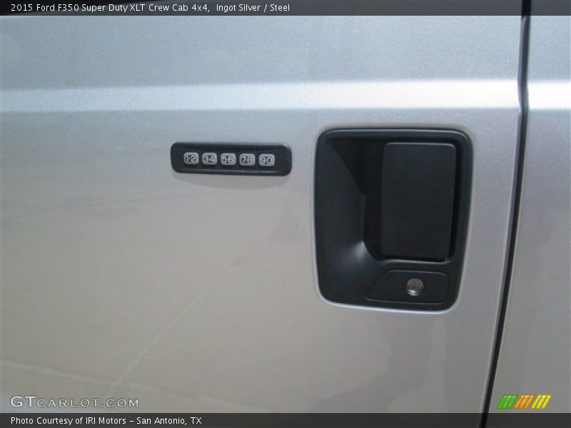 Ingot Silver / Steel 2015 Ford F350 Super Duty XLT Crew Cab 4x4