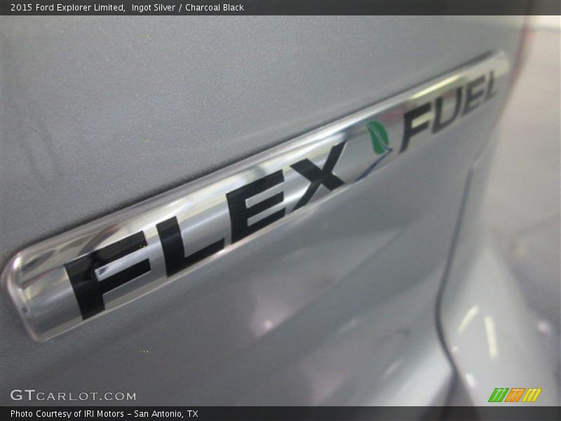 Ingot Silver / Charcoal Black 2015 Ford Explorer Limited