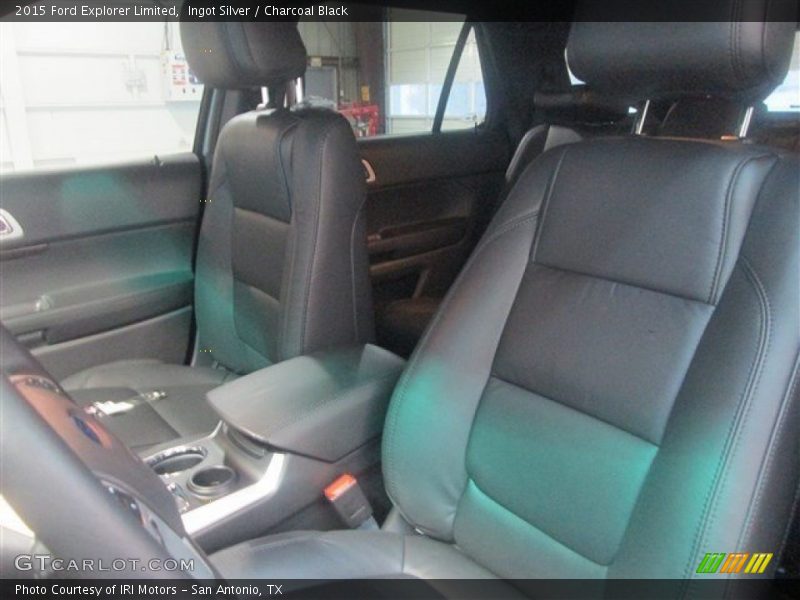 Ingot Silver / Charcoal Black 2015 Ford Explorer Limited