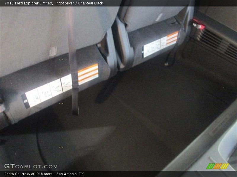 Ingot Silver / Charcoal Black 2015 Ford Explorer Limited