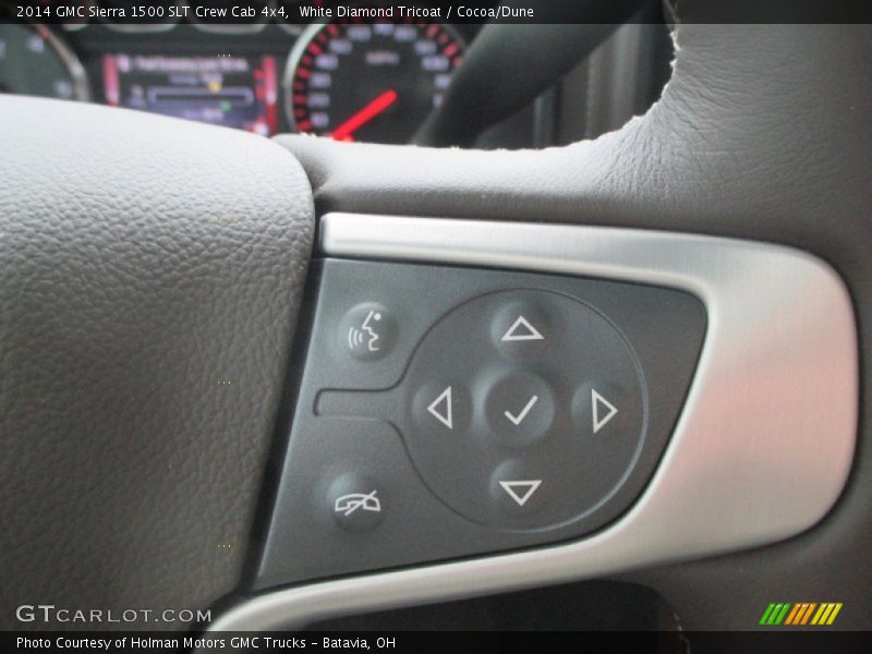 Controls of 2014 Sierra 1500 SLT Crew Cab 4x4