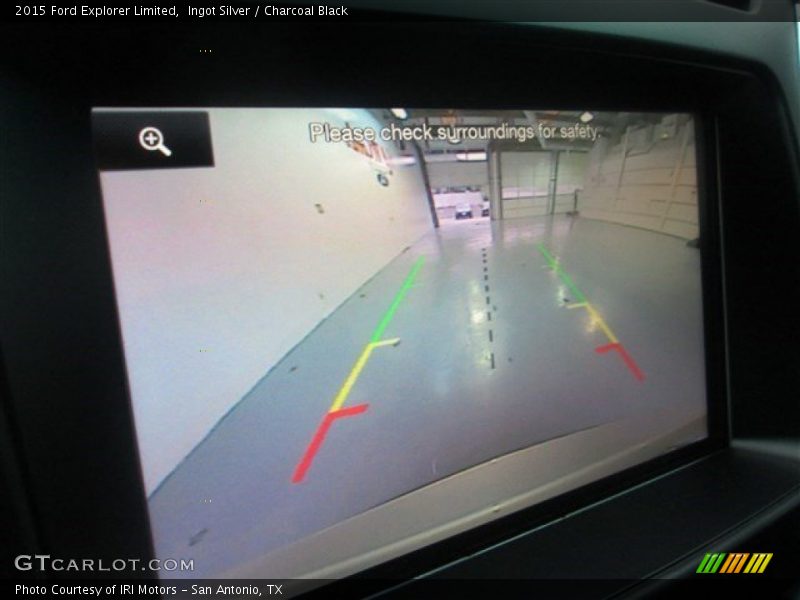 Ingot Silver / Charcoal Black 2015 Ford Explorer Limited