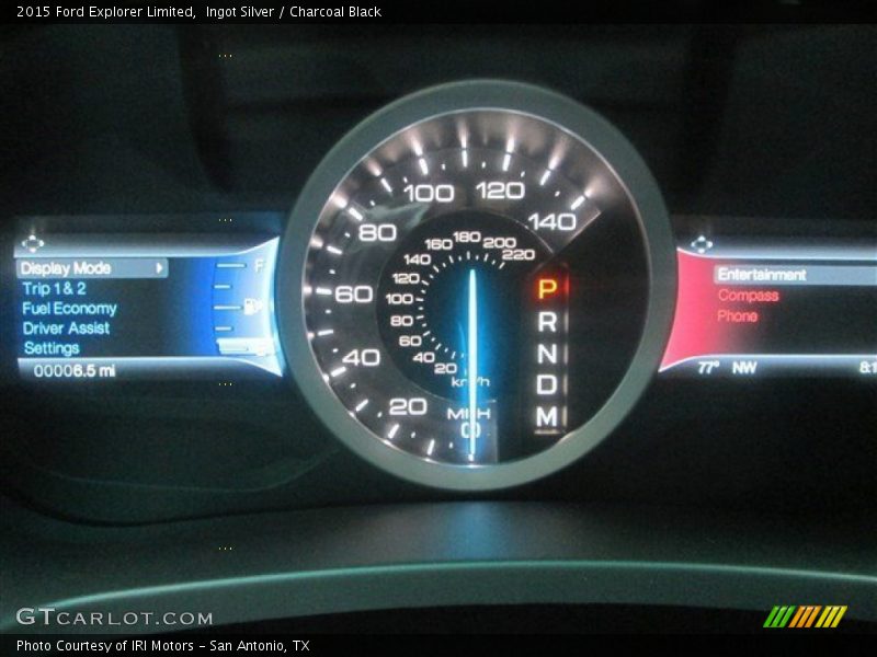 Ingot Silver / Charcoal Black 2015 Ford Explorer Limited