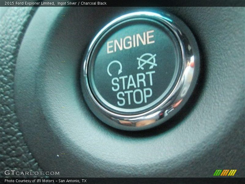 Ingot Silver / Charcoal Black 2015 Ford Explorer Limited
