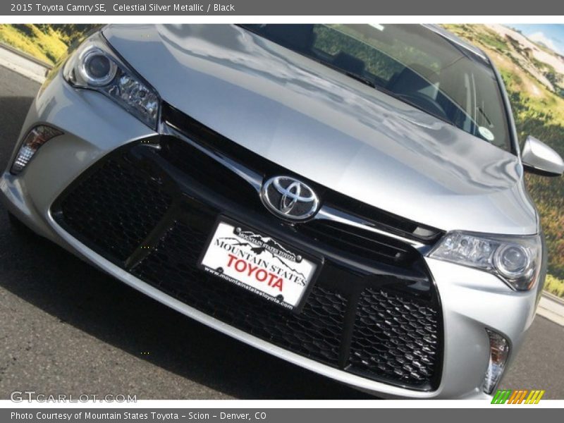Celestial Silver Metallic / Black 2015 Toyota Camry SE