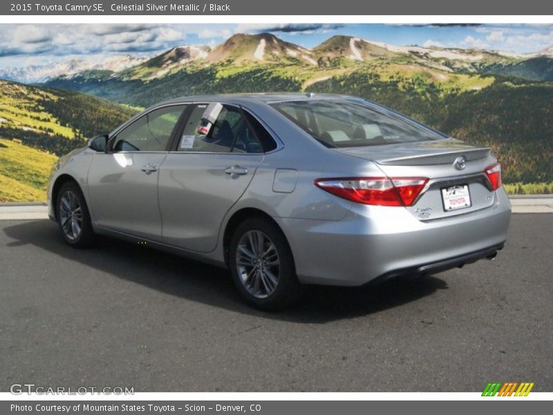 Celestial Silver Metallic / Black 2015 Toyota Camry SE