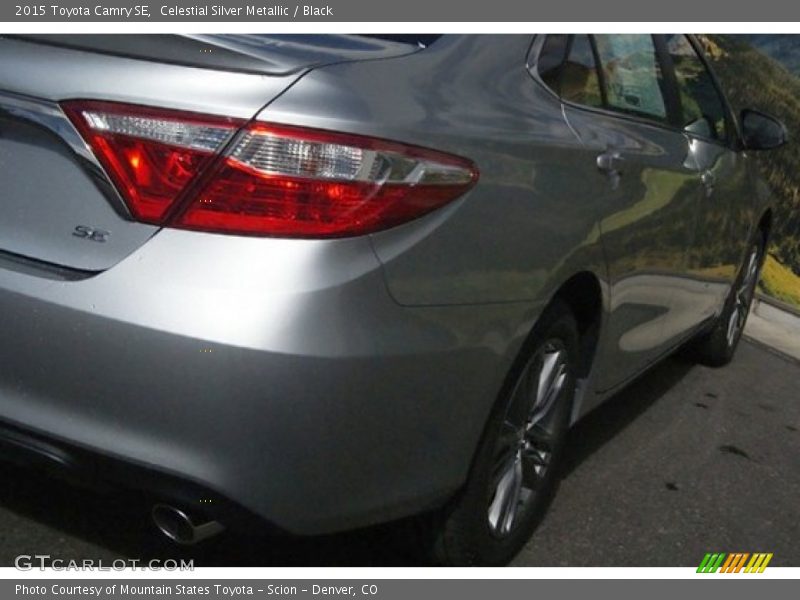 Celestial Silver Metallic / Black 2015 Toyota Camry SE