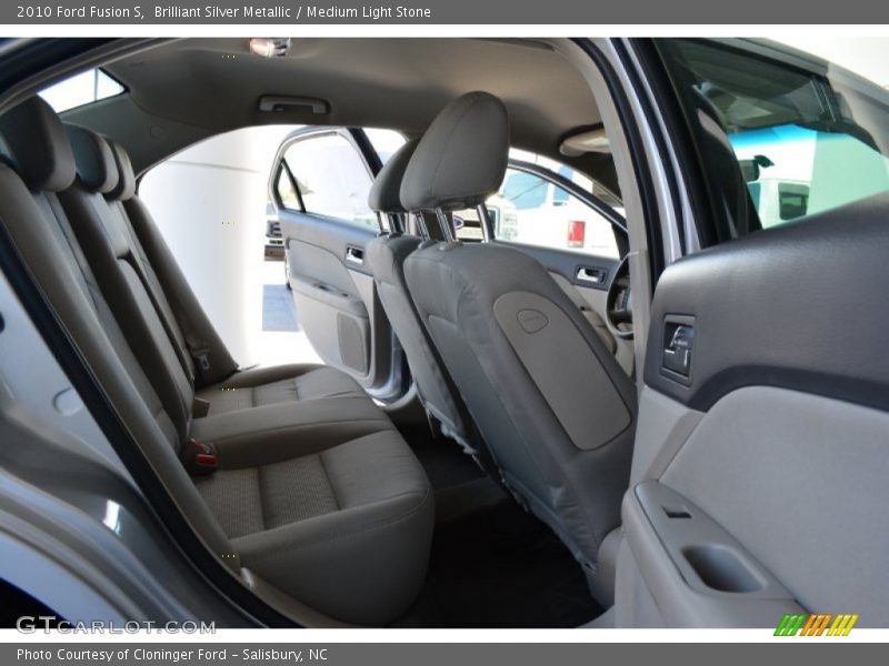 Brilliant Silver Metallic / Medium Light Stone 2010 Ford Fusion S