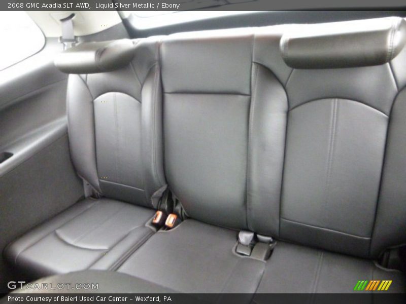 Liquid Silver Metallic / Ebony 2008 GMC Acadia SLT AWD