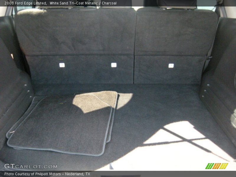 White Sand Tri-Coat Metallic / Charcoal 2008 Ford Edge Limited
