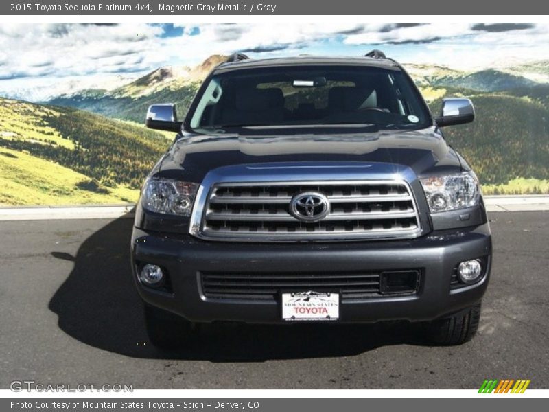 Magnetic Gray Metallic / Gray 2015 Toyota Sequoia Platinum 4x4