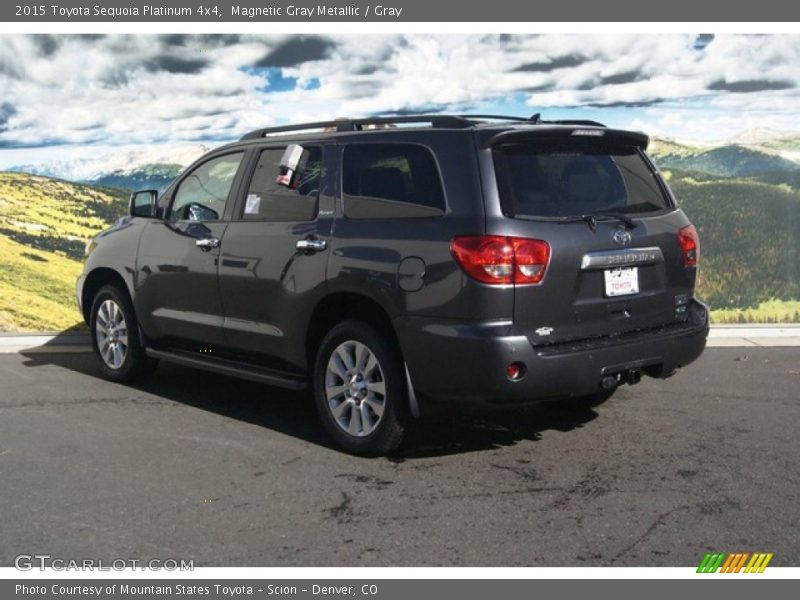 Magnetic Gray Metallic / Gray 2015 Toyota Sequoia Platinum 4x4