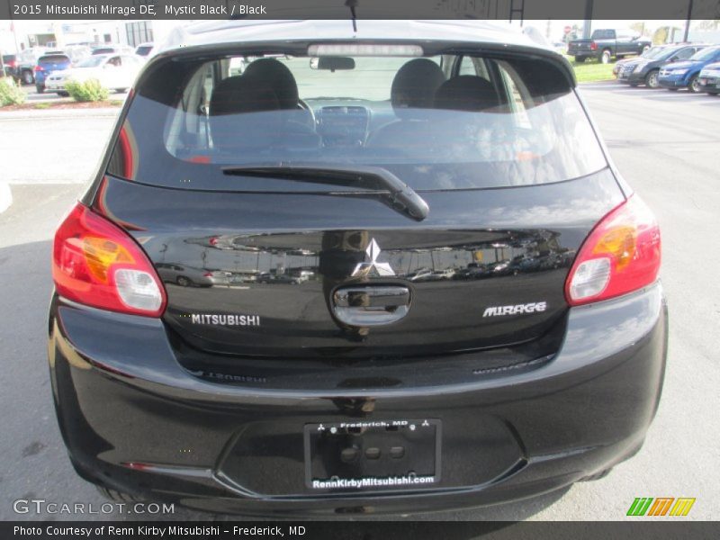 Mystic Black / Black 2015 Mitsubishi Mirage DE
