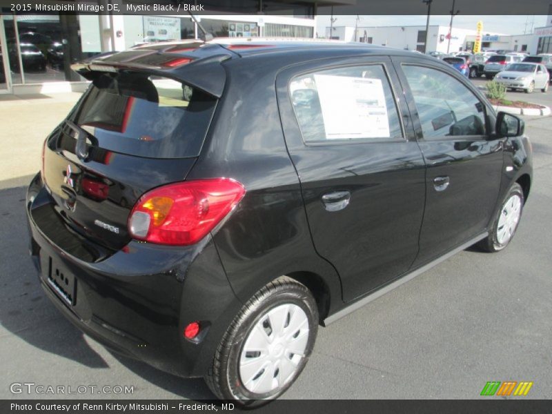 Mystic Black / Black 2015 Mitsubishi Mirage DE