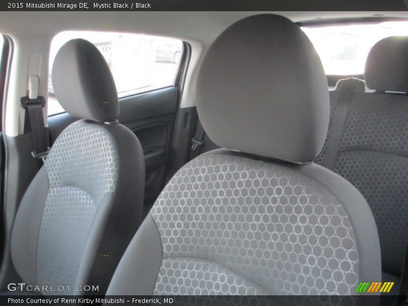 Mystic Black / Black 2015 Mitsubishi Mirage DE