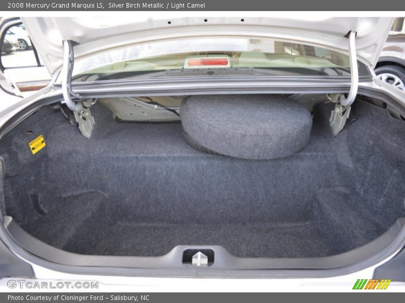 Silver Birch Metallic / Light Camel 2008 Mercury Grand Marquis LS