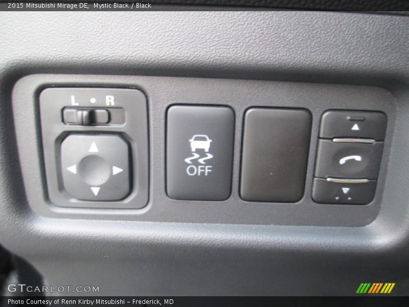 Mystic Black / Black 2015 Mitsubishi Mirage DE