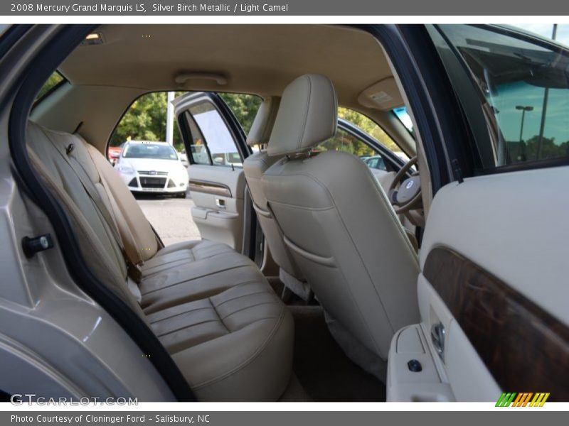 Silver Birch Metallic / Light Camel 2008 Mercury Grand Marquis LS