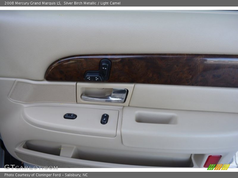 Silver Birch Metallic / Light Camel 2008 Mercury Grand Marquis LS