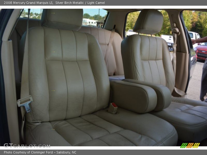 Silver Birch Metallic / Light Camel 2008 Mercury Grand Marquis LS