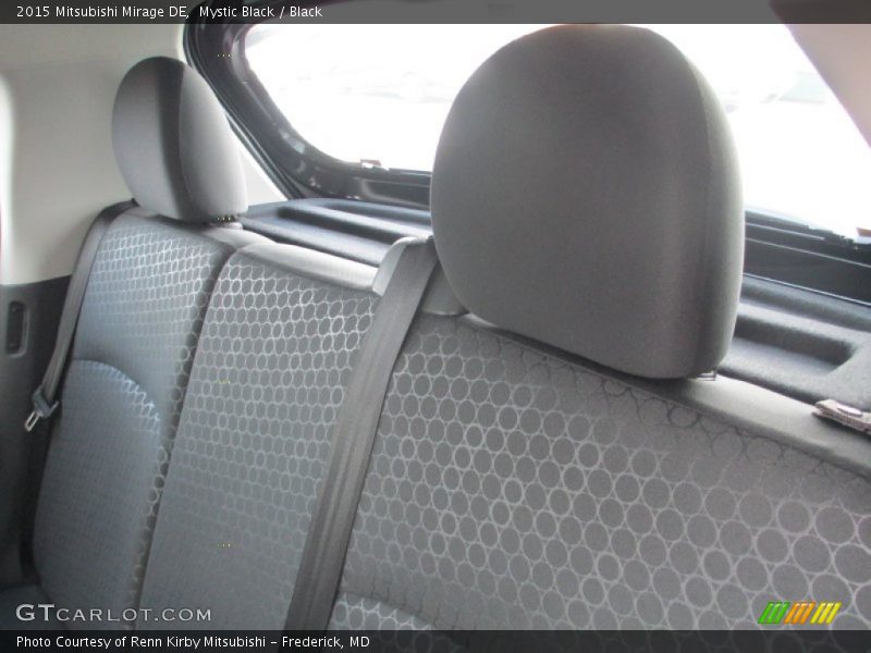 Mystic Black / Black 2015 Mitsubishi Mirage DE