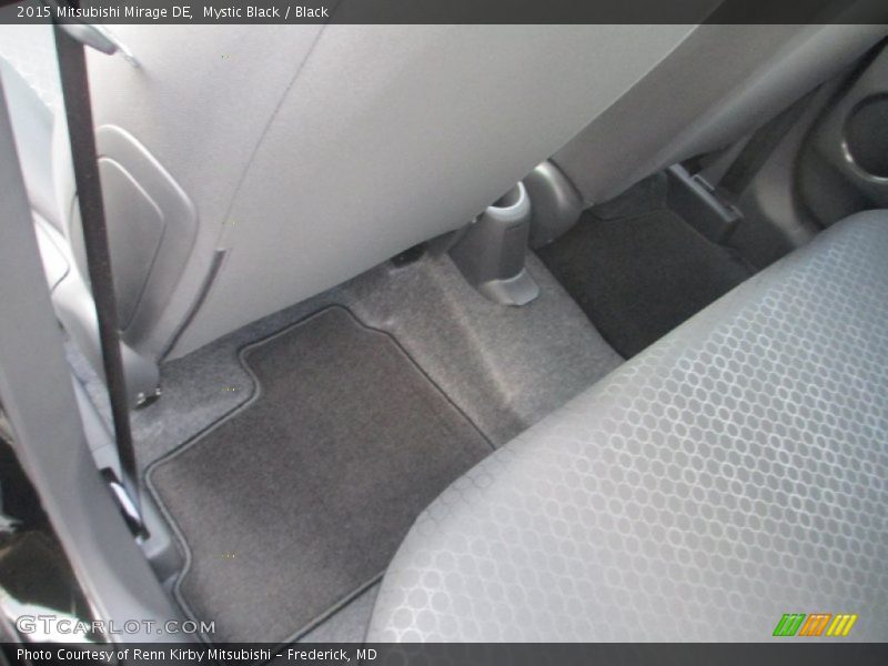 Mystic Black / Black 2015 Mitsubishi Mirage DE