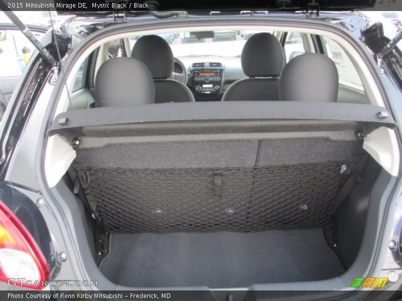 Mystic Black / Black 2015 Mitsubishi Mirage DE