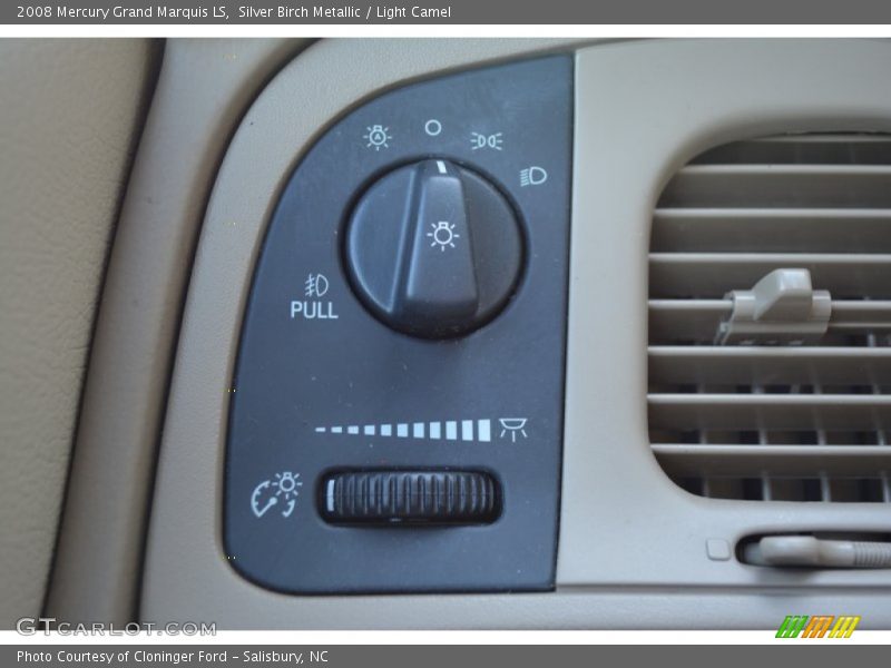 Silver Birch Metallic / Light Camel 2008 Mercury Grand Marquis LS