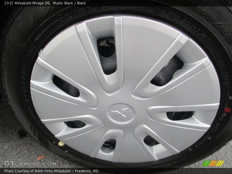 Mystic Black / Black 2015 Mitsubishi Mirage DE