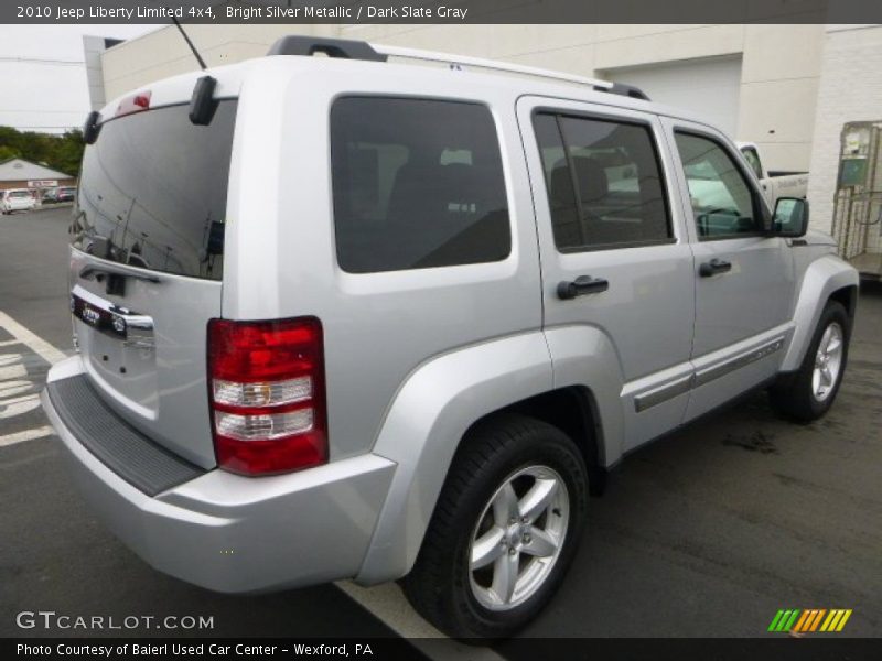 Bright Silver Metallic / Dark Slate Gray 2010 Jeep Liberty Limited 4x4