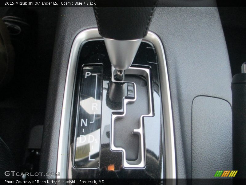 Cosmic Blue / Black 2015 Mitsubishi Outlander ES