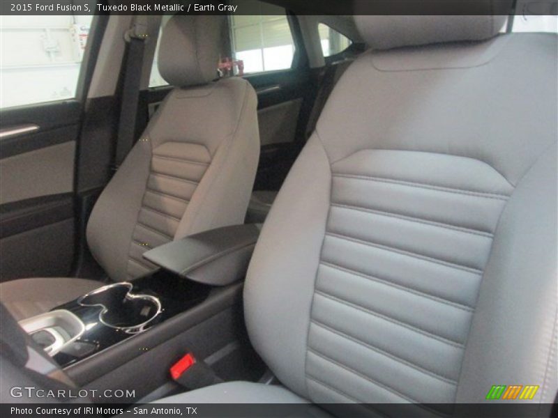 Front Seat of 2015 Fusion S