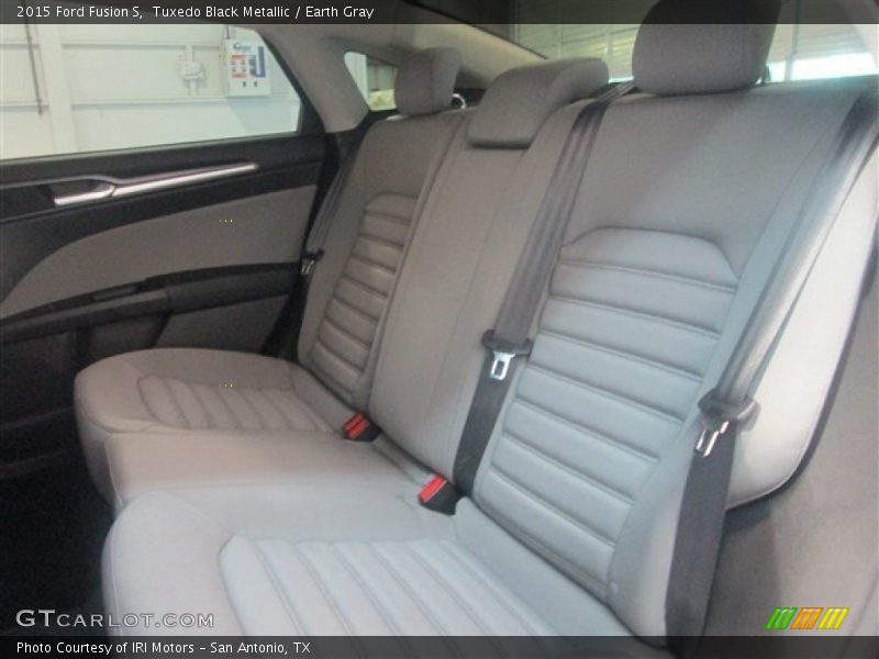 Rear Seat of 2015 Fusion S