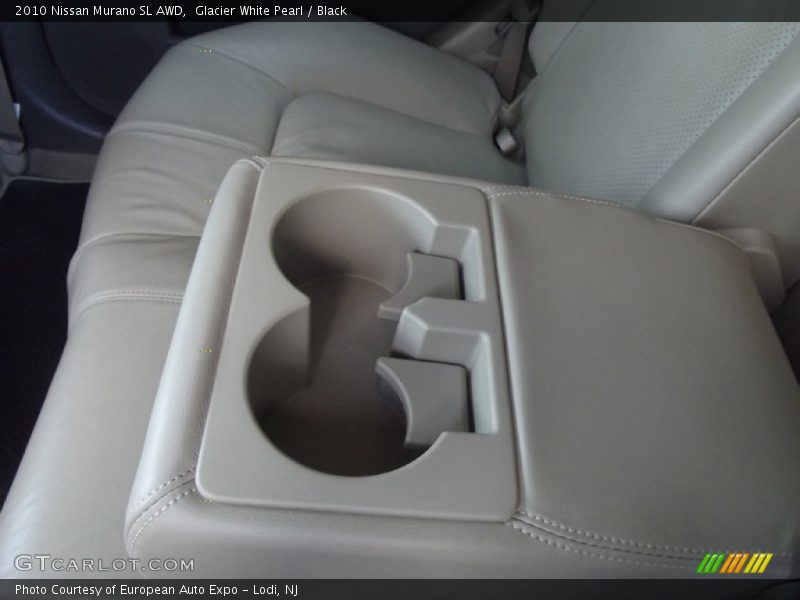 Glacier White Pearl / Black 2010 Nissan Murano SL AWD