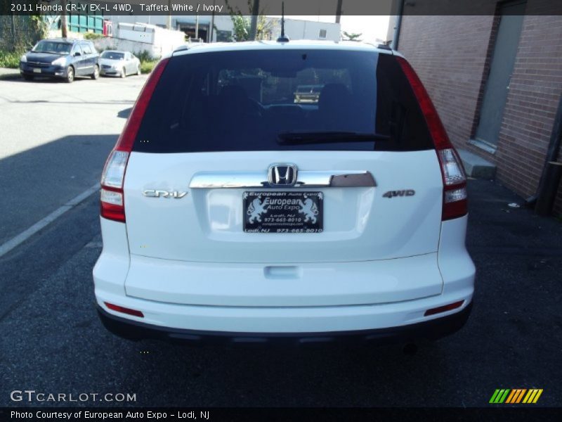 Taffeta White / Ivory 2011 Honda CR-V EX-L 4WD