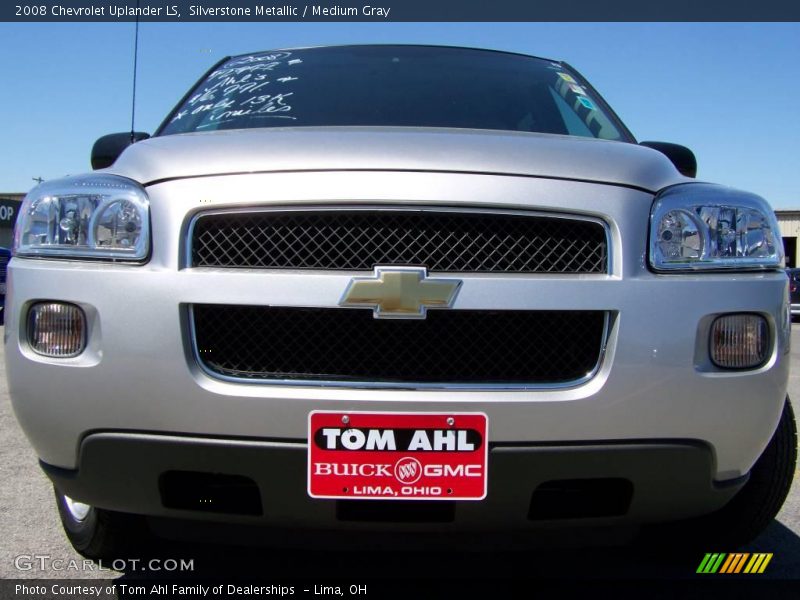 Silverstone Metallic / Medium Gray 2008 Chevrolet Uplander LS