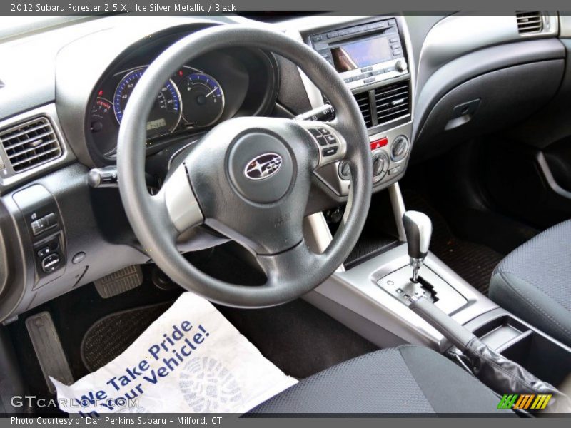 2012 Forester 2.5 X Black Interior