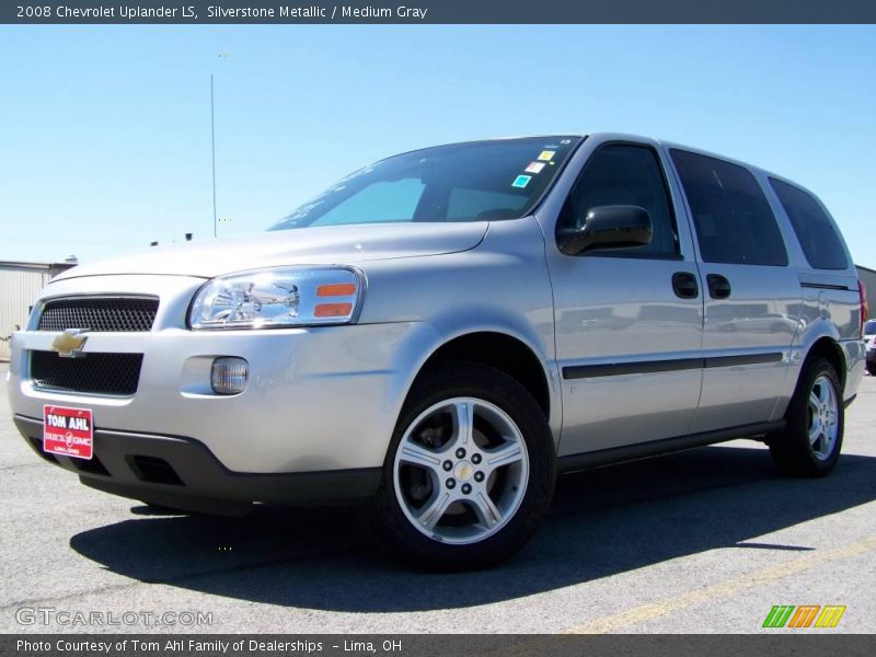 Silverstone Metallic / Medium Gray 2008 Chevrolet Uplander LS