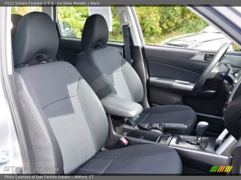 Ice Silver Metallic / Black 2012 Subaru Forester 2.5 X